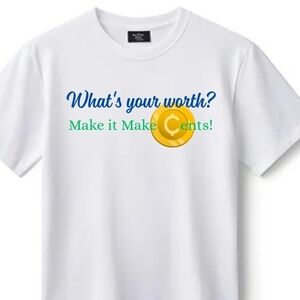 White Adult UNISEX T-Shirt with Motivational Print